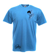 Official Shirt,  Kids Value Weight T, azure, Serie 2012